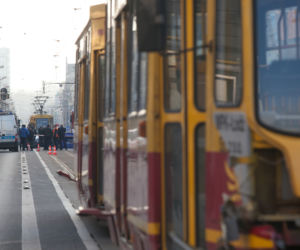 Wypadek tramwaju w Łodzi