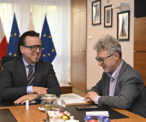 Minister Wojciech Balczun, Hubert Biskupski