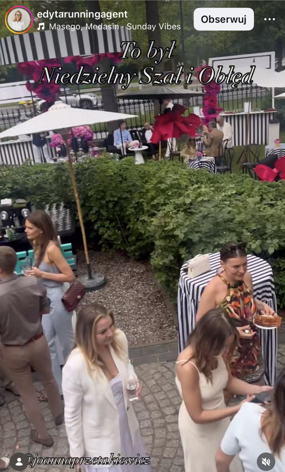 Joanna Przetakiewicz - imieniny milionerki
