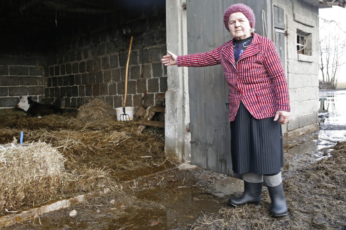 Podtopienia w Ksawerowie