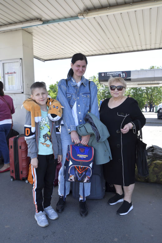 Uchodźcy z Ukrainy masowo wyjeżdżają z Warszawy