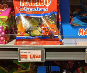 Żelki Haribo w polskich i niemieckich sklepach