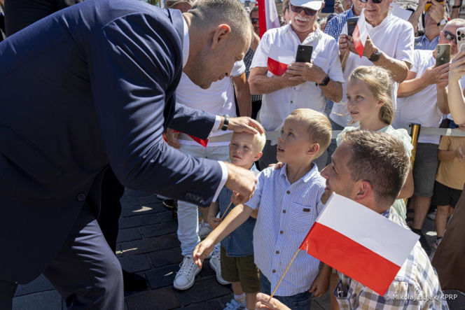 Prezydent RP Karol Nawrocki z wizytą w Skawinie