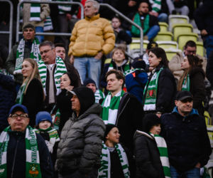 Lechia Gdańsk - Piast Gliwice: Zdjęcia kibiców z meczu 29. kolejki PKO BP Ekstraklasy