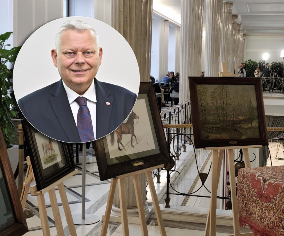 Suski i jego galeria obrazów.