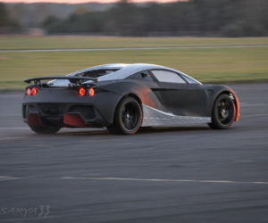 Arrinera Hussarya podczas testów