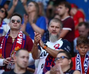 Wisła Kraków - Wieczysta Kraków: Zdjęcia kibiców i zawodników z meczu 6. kolejki PKO BP Ekstraklasy