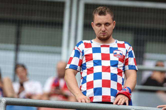 Górnik Zabrze - AS Monaco: Zdjęcia kibiców i zawodników z meczu eliminacji Ligi Konferencji