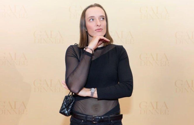 Iga Świątek na gali w Shenzhen