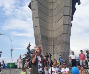 Tak rzeszowianie bronili pomnika Czynu Rewolucyjnego