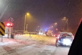 Przewrócona cysterna na DK19 w Sarnakach