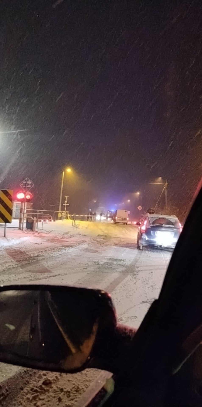 Przewrócona cysterna na DK19 w Sarnakach