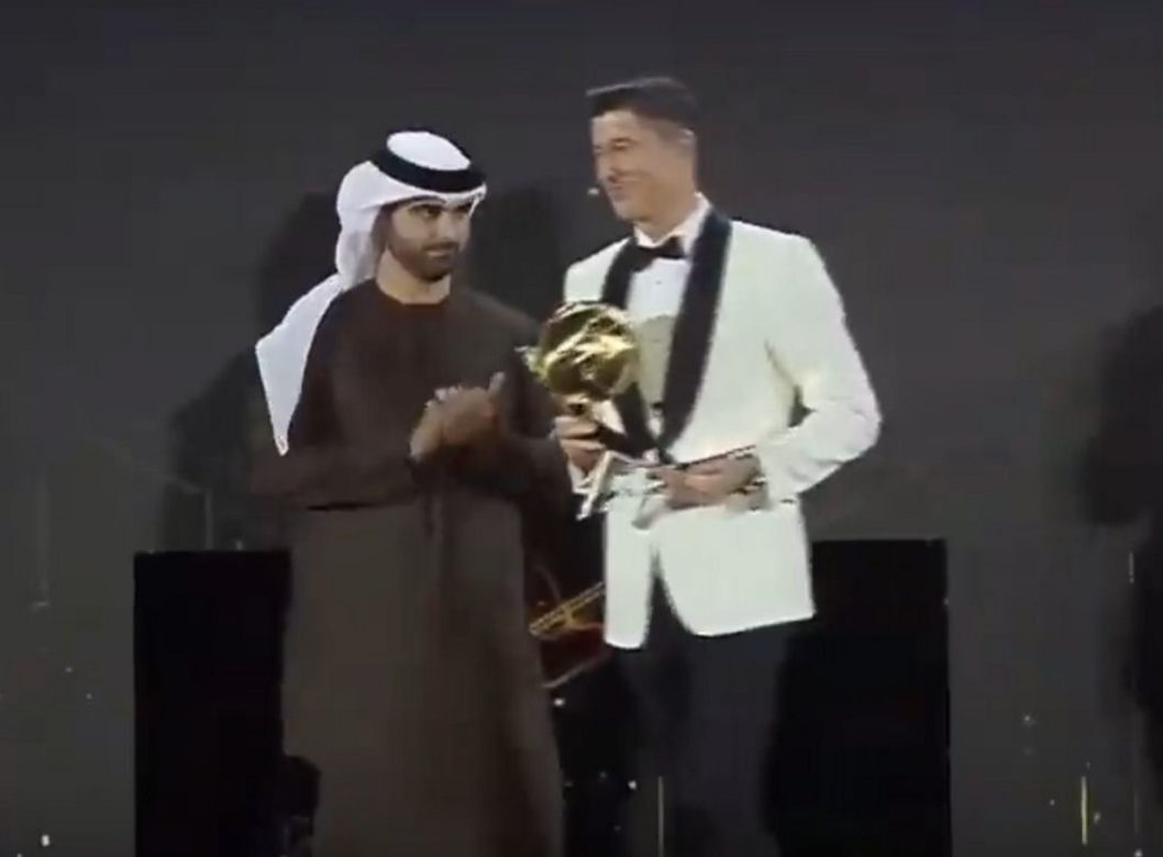 Robert Lewandowski. Globe Soccer Awards