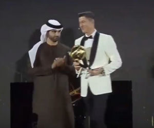 Robert Lewandowski. Globe Soccer Awards