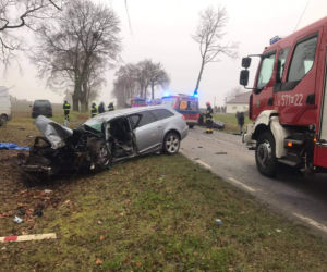 Radzikowo. Chciał sprawdzić, czy może wyprzedzać. Spowodował FATALNY wypadek! [ZDJĘCIA]
