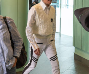 Michał Wiśniewski w sądzie. Nie miał czasu, żeby się przebrać