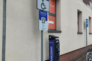Zapłać za parkowanie za pomocą kodu QR