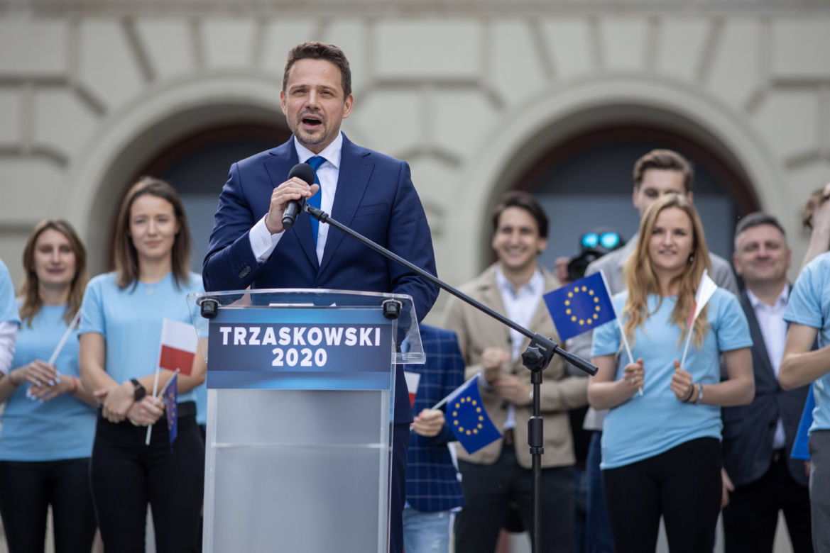 Rafał Trzaskowski w Poznaniu