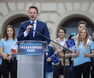 Rafał Trzaskowski w Poznaniu