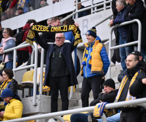 Arka Gdynia - Widzew Łódź: Zdjęcia kibiców i zawodników z meczu 25. kolejki PKO BP Ekstraklasy