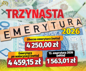 Trzynasta emerytura 2026