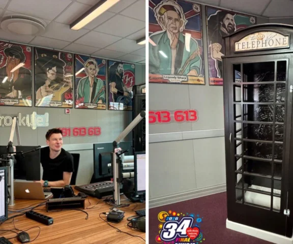 Eska ROCK gra z WOŚP 2026! Poprowadź Kolumnę Zygmunta i wylicytuj naszą budkę telefoniczną z autografami!