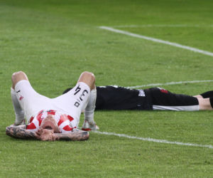 Piłkarz Cracovii Ołeksij Dytiatjew z Ukrainy