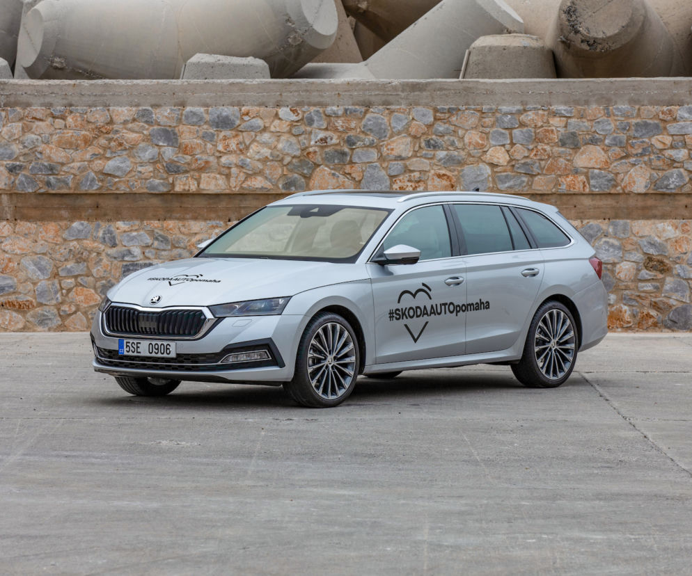 Skoda podaruje 100 Octavii na rzecz walki z koronawirusem