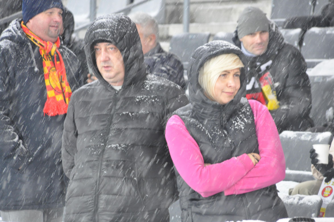Korona Kielce - Lech Poznań. Zdjęcia kibiców na Suzuki Arenie