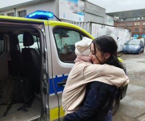 7-latka w samych skarpetkach szła sama po Elblągu. Nie pamiętała adresu