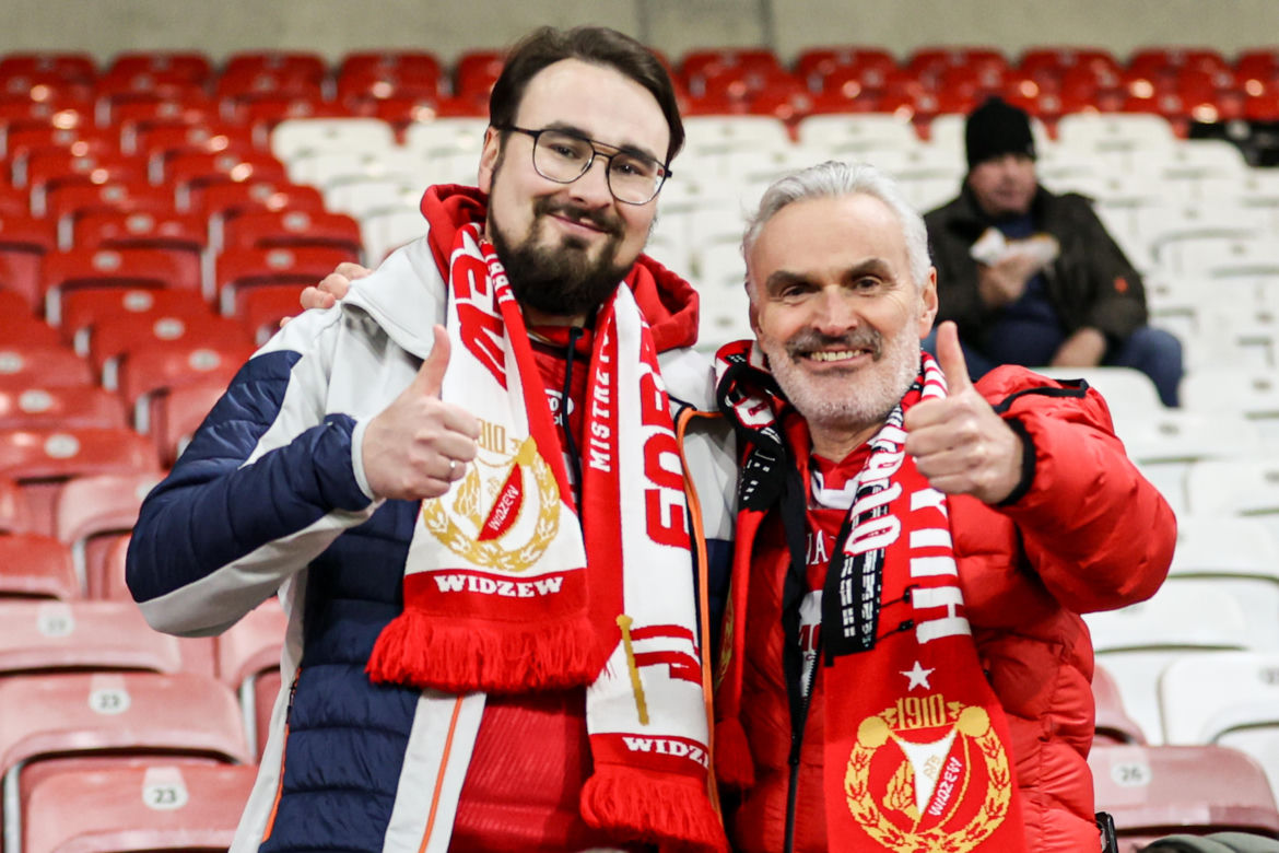 Widzew Łódź - Wisła Kraków; Zdjęcia kibiców i zawodników z meczu 11. kolejki PKO BP Ekstraklasy 2026/27