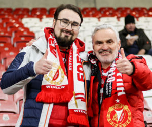 Widzew Łódź - Wisła Kraków; Zdjęcia kibiców i zawodników z meczu 11. kolejki PKO BP Ekstraklasy 2026/27