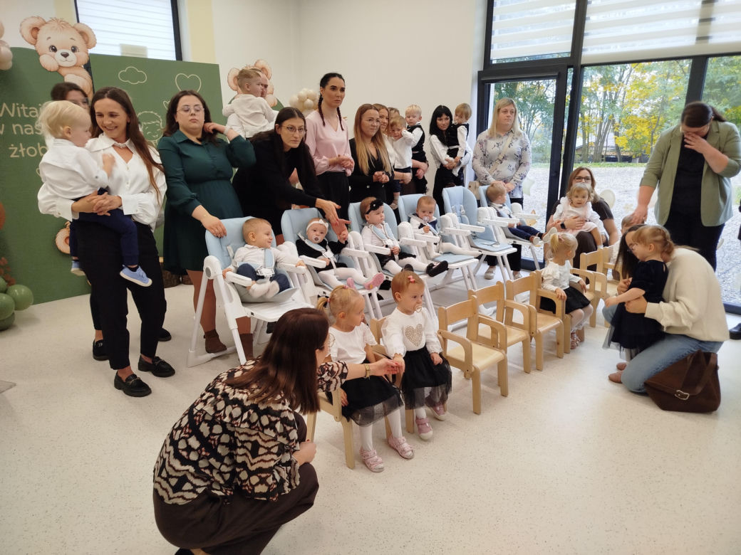 Otwarcie Żłobka w Mokobodach i pasowanie na żłobkowicza
