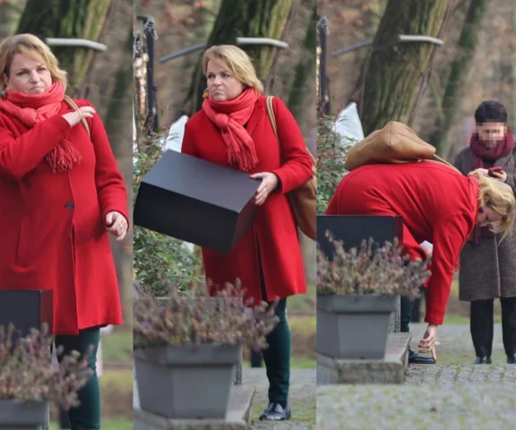 Bosacka zapomniała, że nie jest w domu? Poczuła się swobodnie