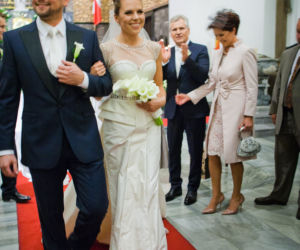 Rocznica ślubu Kwaśniewskiej i Badacha