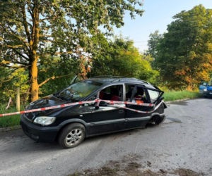 16-latek skasował Opla na drzewie. Auto zabrał matce, żeby przewieźć znajomych