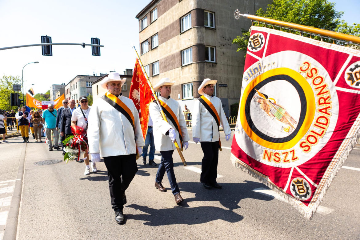 Chorzów. Pochód Ludzi Ognia w Świętego Floriana