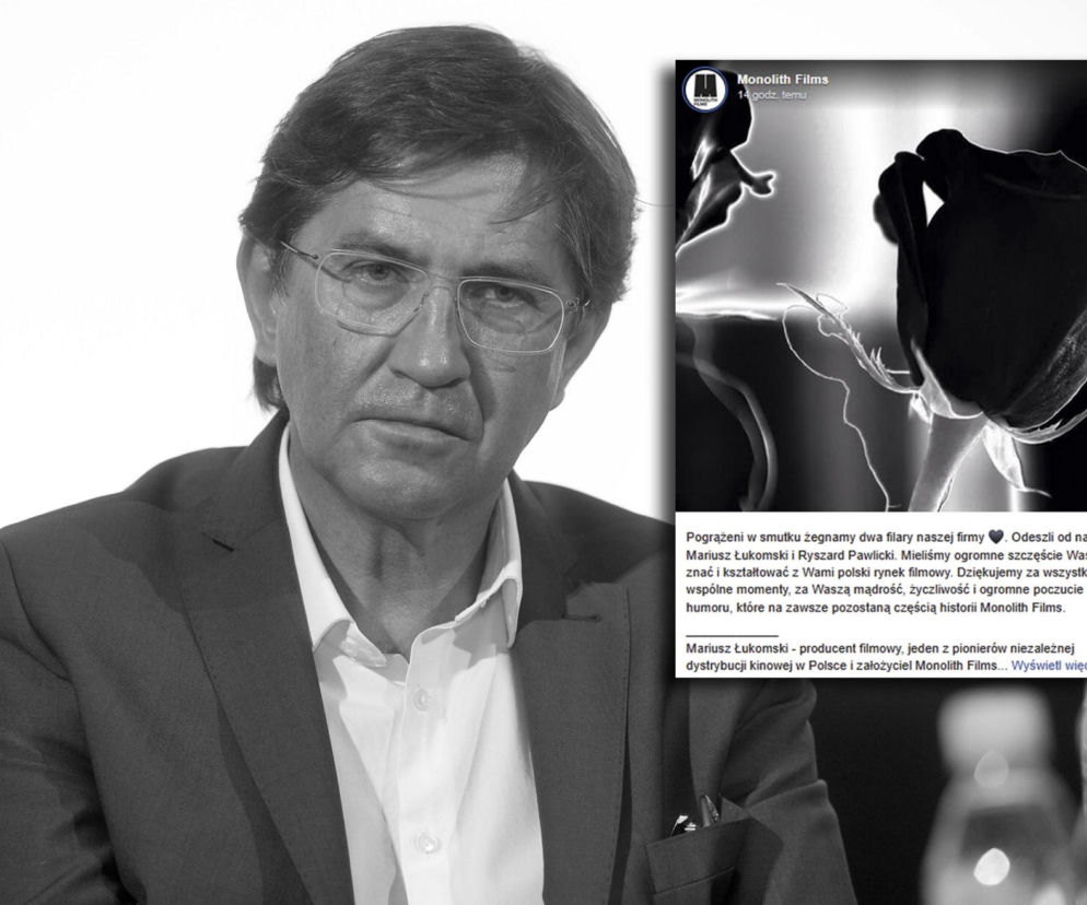Nie żyją dwie potężne postacie polskiego kina. Zmarł Mariusz Łukomski i Ryszard Pawlicki