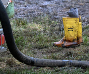 Awaria rurociągu tuż przy granicy z Polską