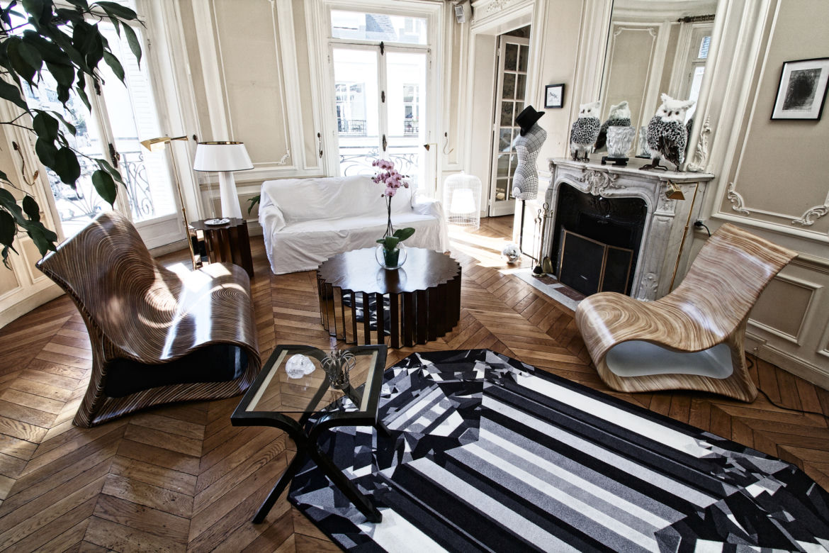 Niezwykłe wnętrza: RUE MONSIEUR PARIS