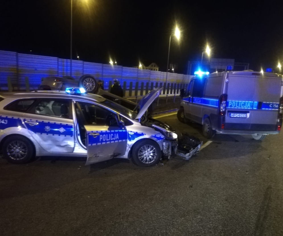 Policyjna akcja na A1