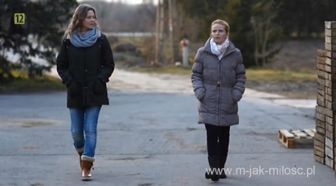 M jak miłość odc. 1151. Anna (Tamara Arciuch), Ewa (Dominika Kluźniak)