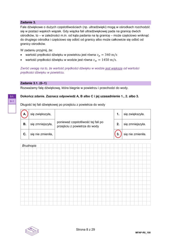 Matura 2025: fizyka 20.05.2025. Arkusze CKE i odpowiedzi [Formuła 2023]