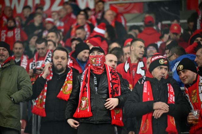 Widzew Łódź - Lech Poznań: Zdjęcia kibiców i zawodników z meczu 24. kolejki PKO BP Ekstraklasy