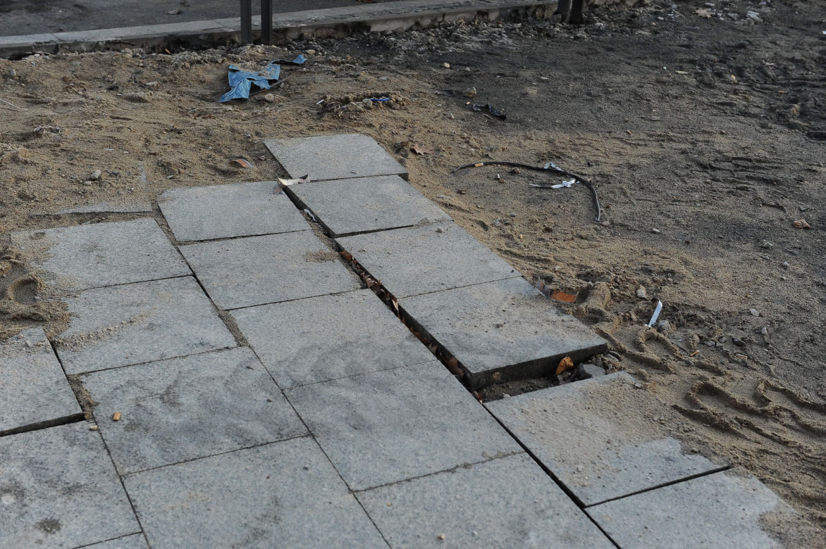 Tak wygląda centrum Warszawy przed Marszem Niepodległości