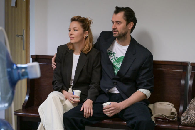 Katarzyna Wajda czekając na rozwód, całowała się w sądzie