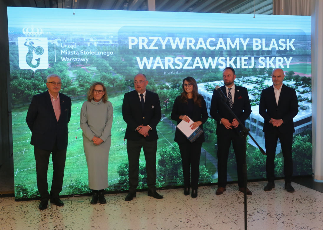 Nowoczesna hala stanie na Skrze w Warszawie. Urzędnicy szukają projektanta