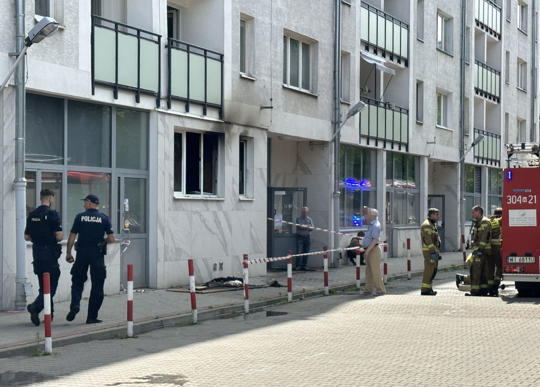 W mieszkaniu znaleziono zwęglone ciało mężczyzny. Mirek zginął w pożarze leżąc na swoim łóżku