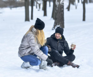 Rolnik szuka żony na stoku! Tak Marta Paszkin i Paweł Bodzianny urwali się i szaleją. Ale dzieciaki też mają frajdę