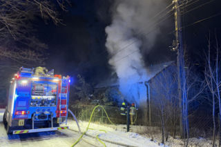 Tragiczny pożar w Bierwcach